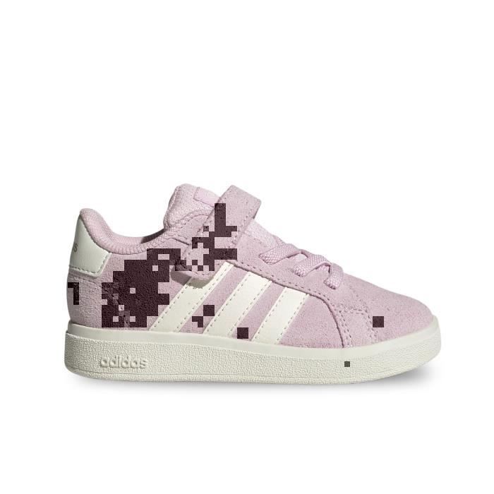 Zapatillas Adidas Grand Court 00S El I para bebé y niño pequeño, color rosa JR0781