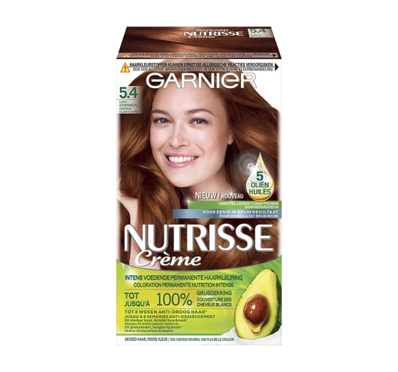 Garnier Nutrisse trwała farba do włosów 5.4