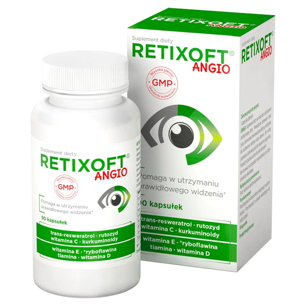 Retixoft Angio, 90 Kapsułek