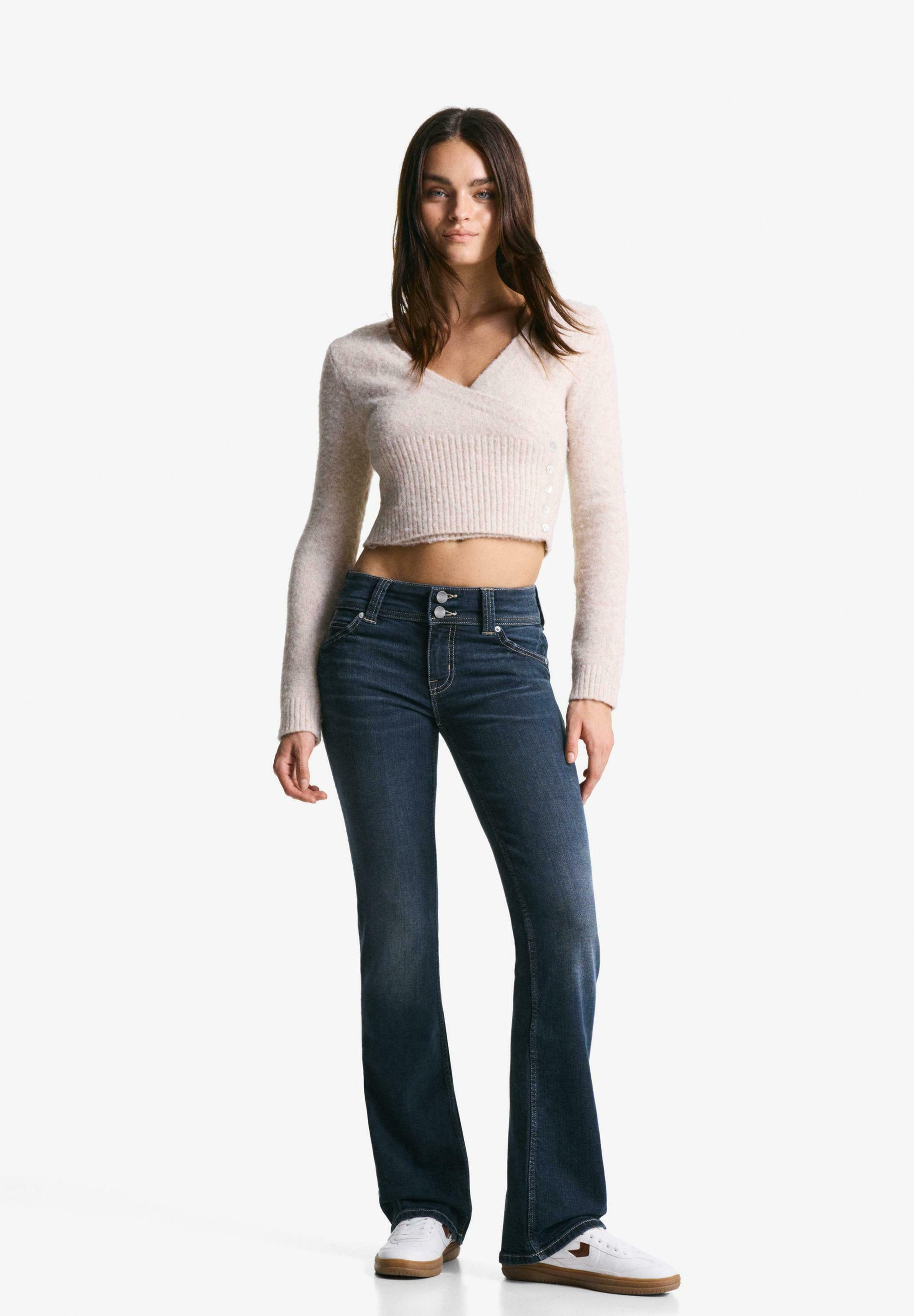 Bershka Jean bootcut - bleu roi