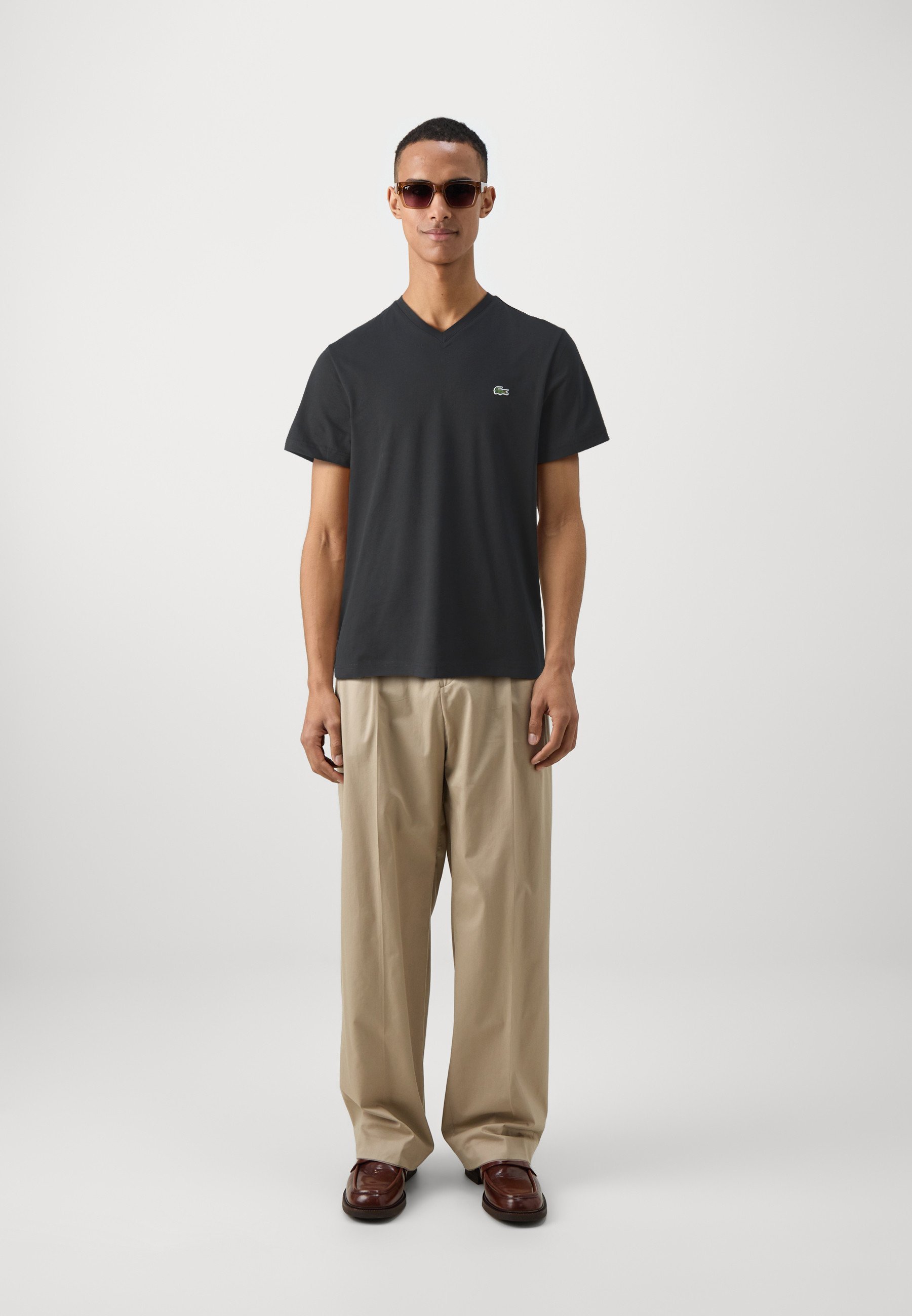 Lacoste Basic T-Shirt - schwarz