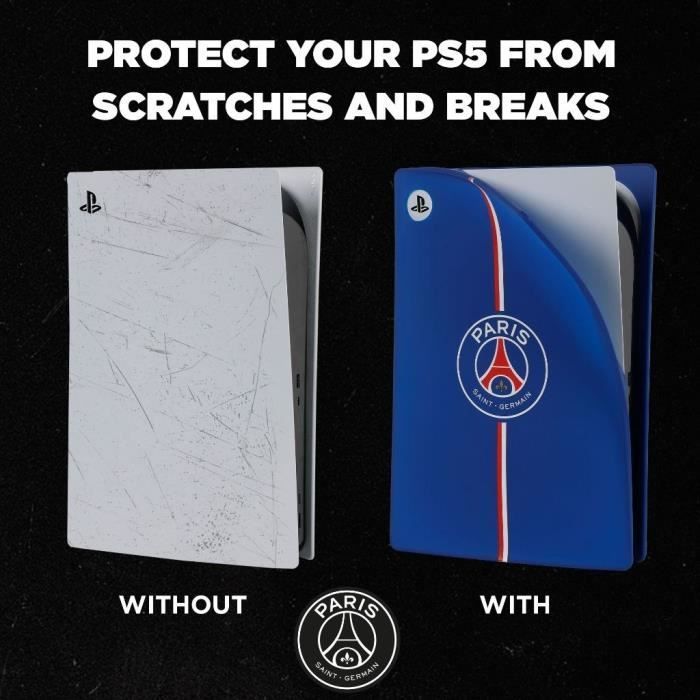 Funda protectora - KONIX - PSG - PS5 - Silicona - Resistente a golpes y arañazos - Azul