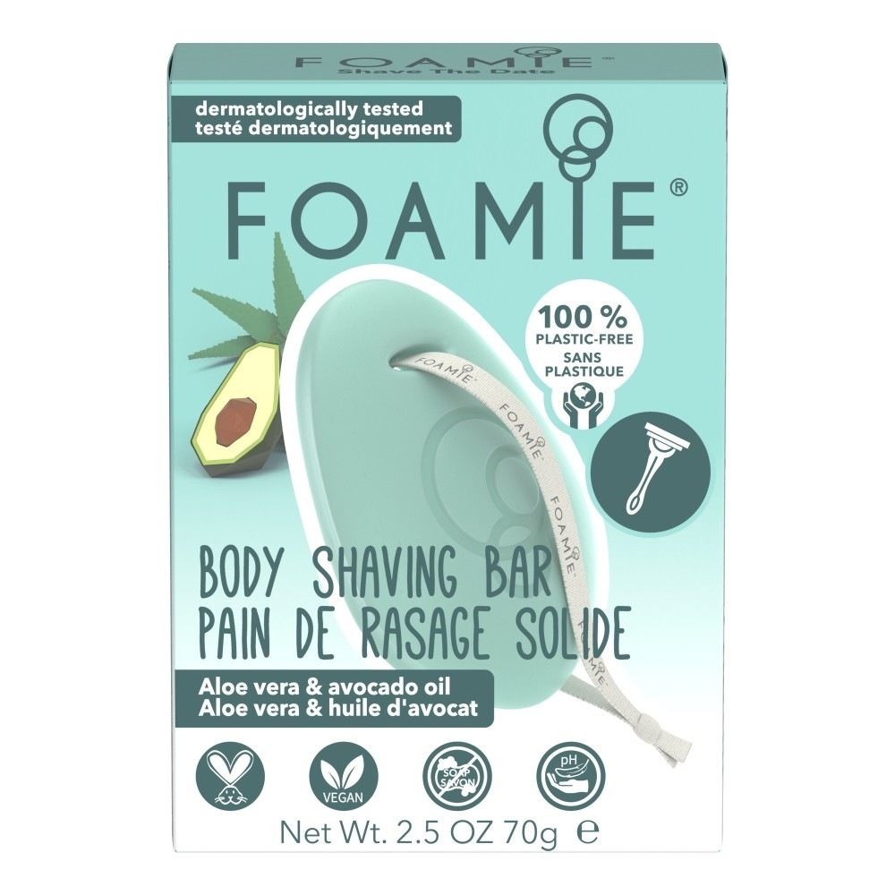FOAMIE Solid Shaving Bar Aloe You Very Much /Shave The Date