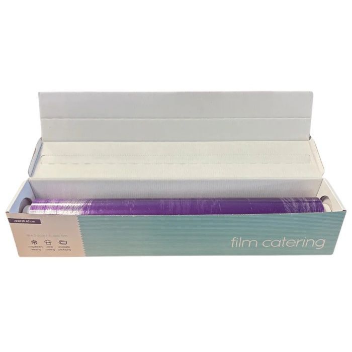 FLEXIA - Filme stretch para alimentos em caixa dispensadora - 300m x 45cm