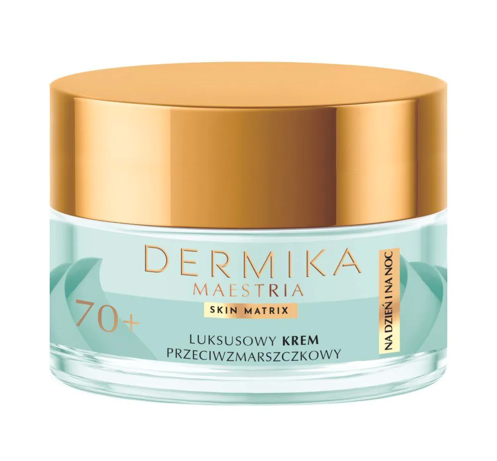 Dermika Maestria Luksusowy krem przeciwzmarszczkowy 70+ na dzień i na noc 50ml