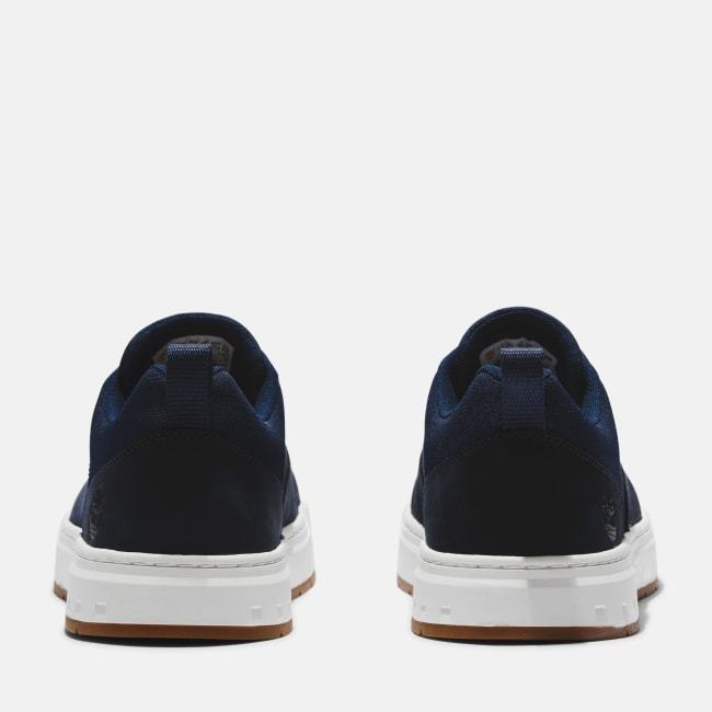 Oxford in Pelle Maple Grove da Uomo in blu                marino