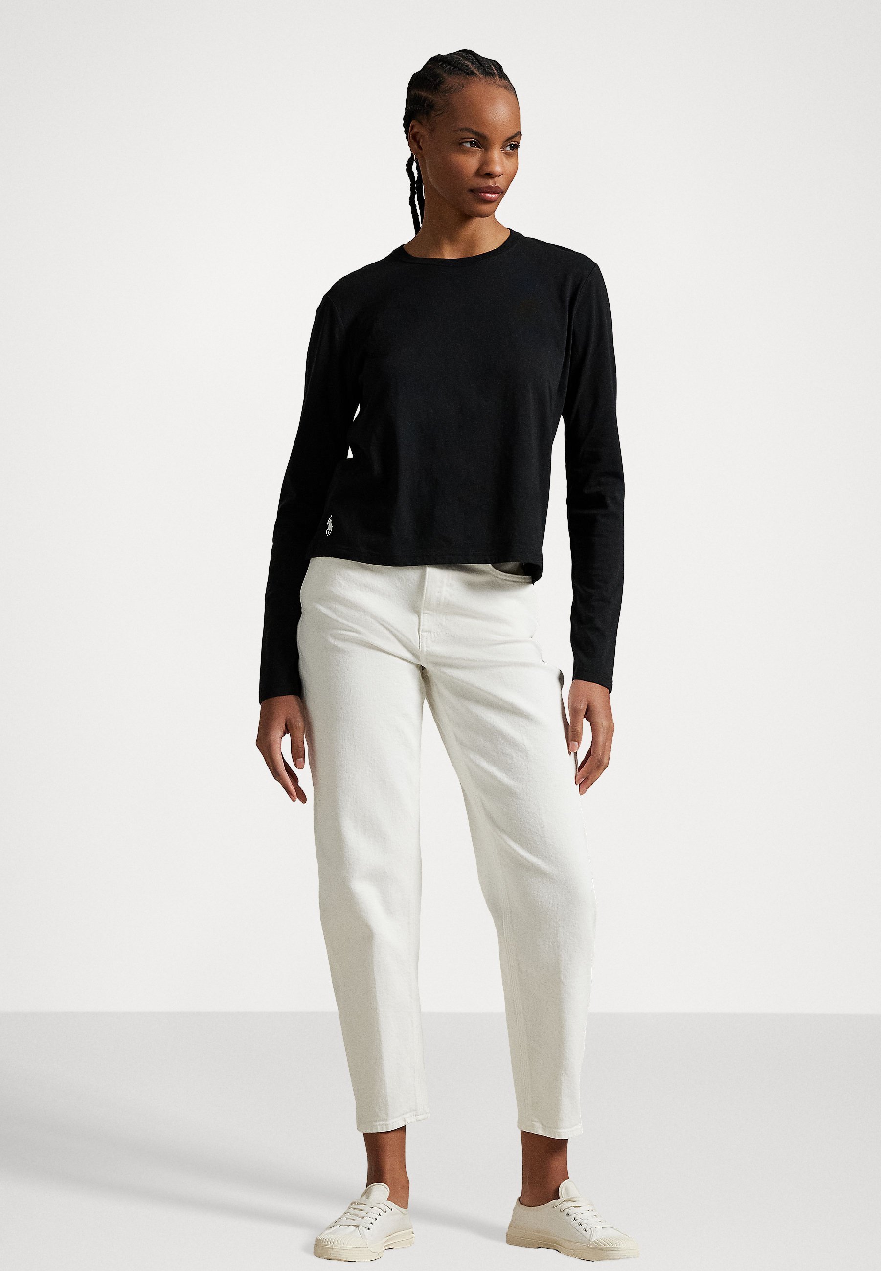 Polo Ralph Lauren CURVED TAPERED JEAN - Straight Leg Jeans - Crocus Wash