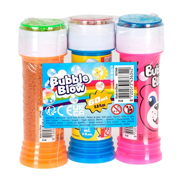 Set med 3 bubbelflaskor | 1 enhet