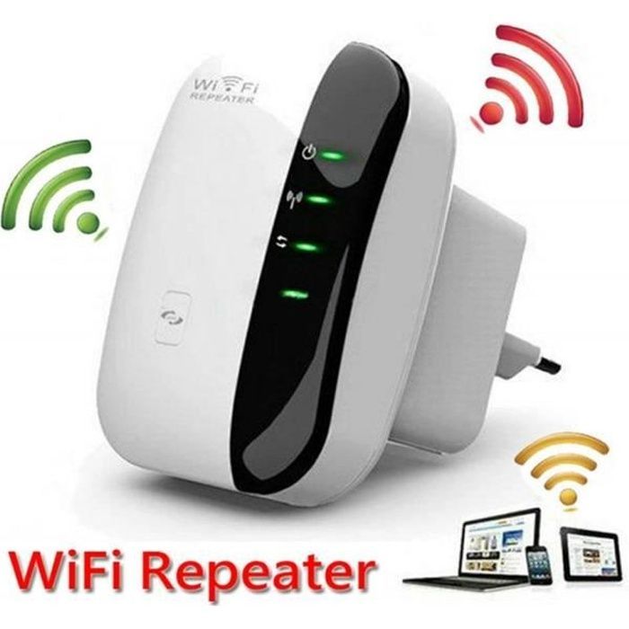 WiFi Repeater - BIGILANTUH - 300 Mbps - 2.4 GHz - WPS - RJ45