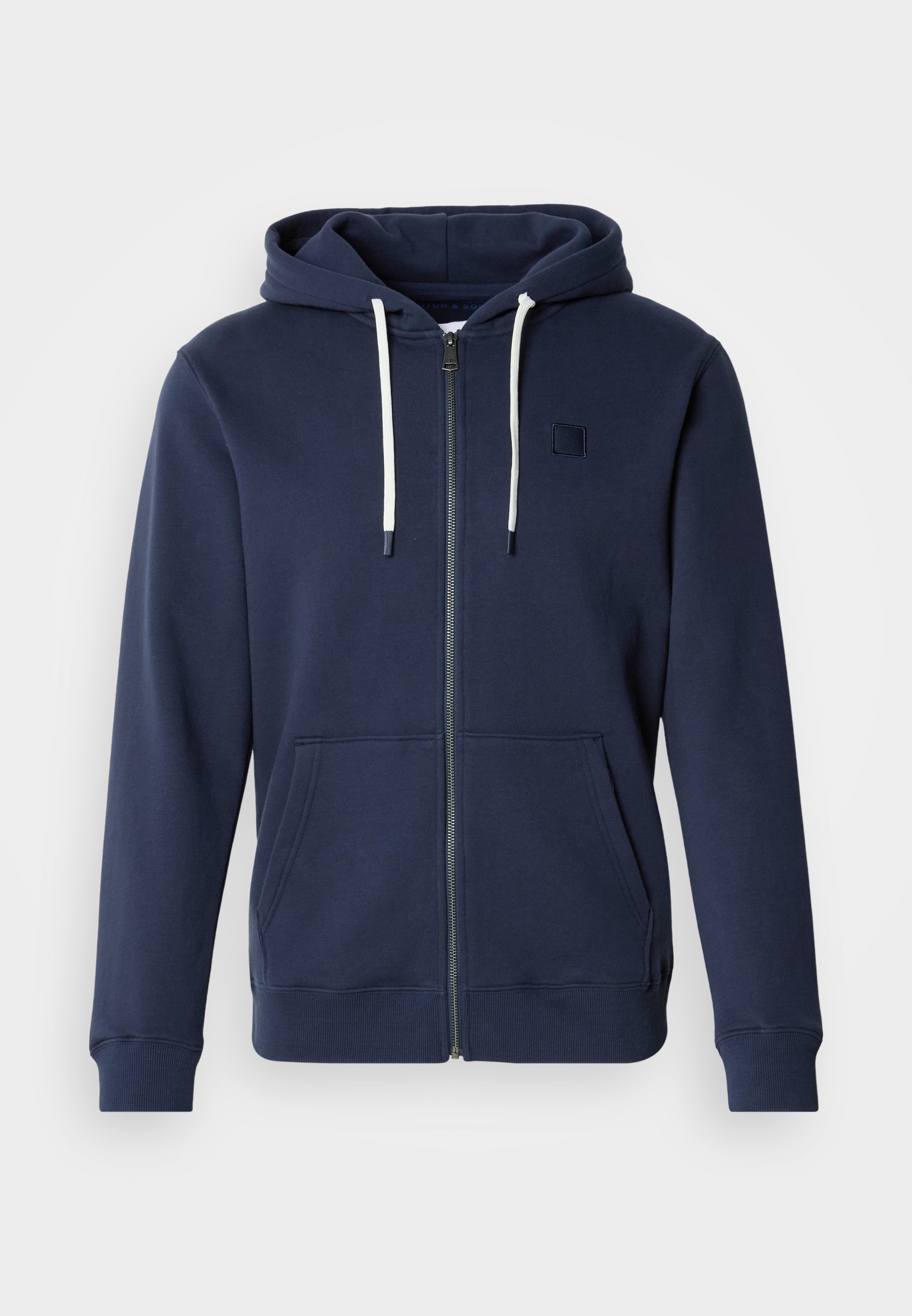 Scotch & Soda FULL ZIP LOGO HOODIE - Sweatshirt met ritssluiting - Sky Captain