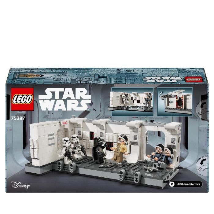 LEGO® Star Wars 75387 Tantive IV:n kyytiin nousu, rakennuslelu, ajoneuvo