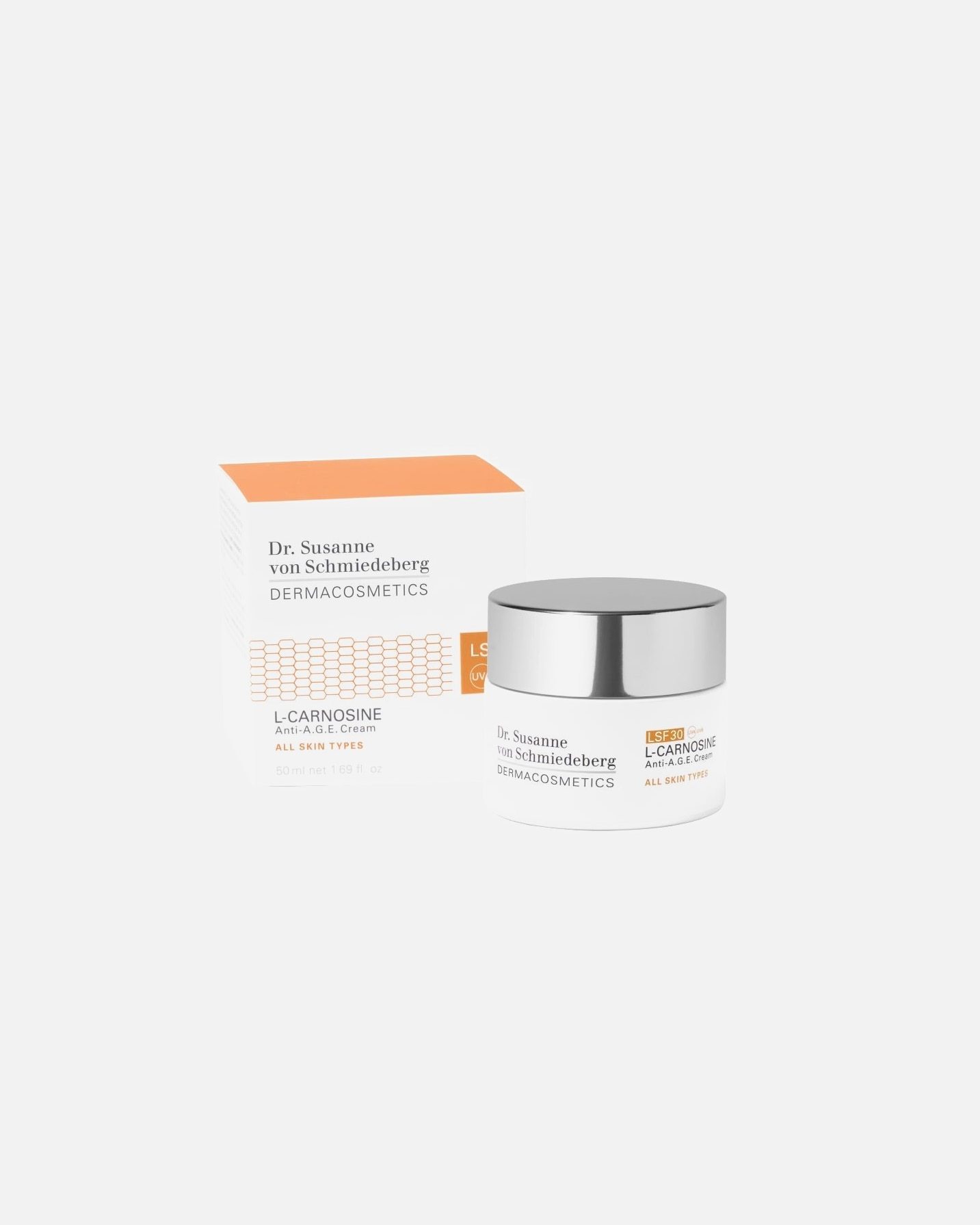 Dr. Susanne von Schmiedeberg krema za lice L-Carnosine Anti-AGE krema SPF 30 - 50 ml