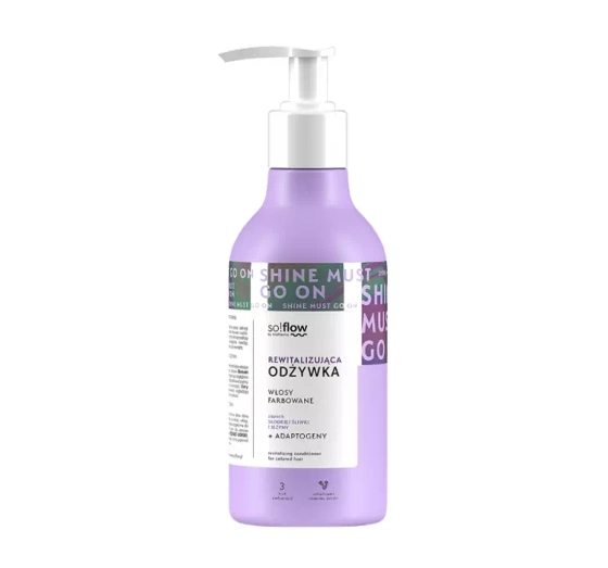 So!Flow rewitalizująca odżywka do włosów farbowanych 400ml