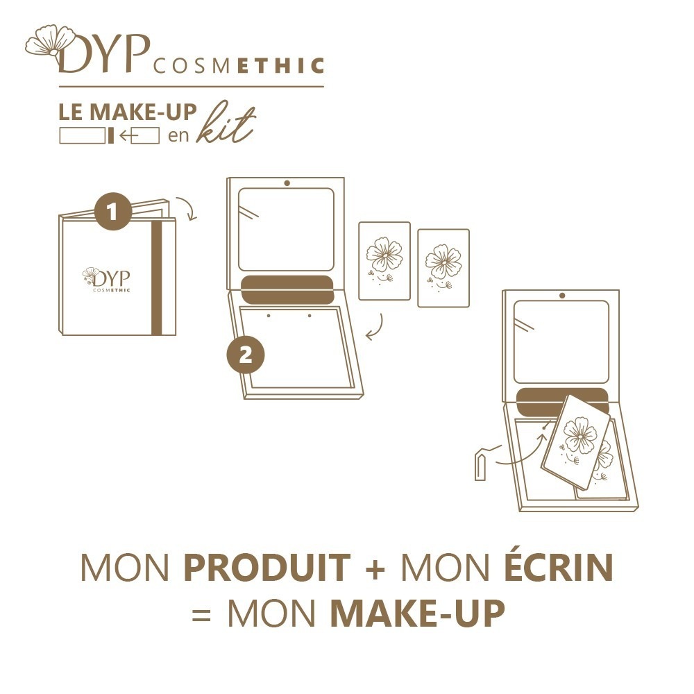 DYP Cosmethic Ma recharge Fard à Paupières - Insouciante