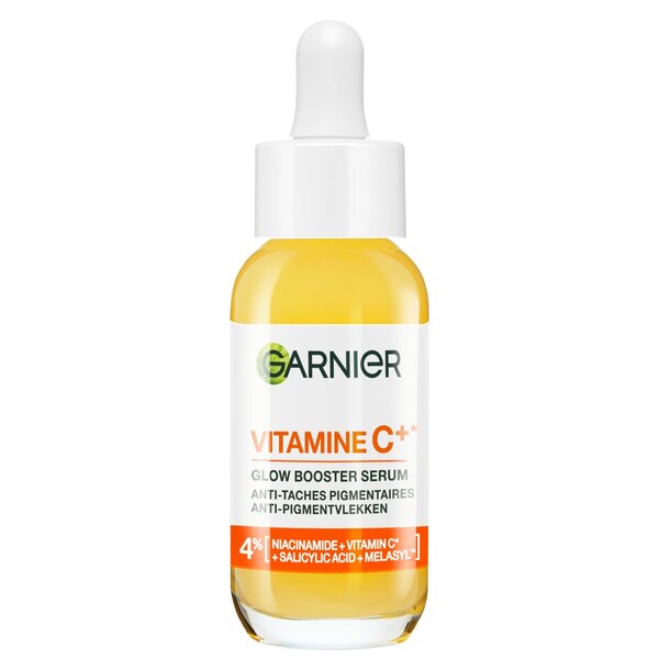 Garnier SkinActive C-vitaminos ragyogást fokozó szérum<br>30ml - Fakó bőrre és minden bőrtípusra