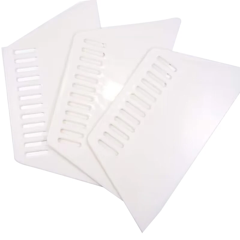 3Pcs Plastic Scraper Trapezoidal Putty Board Scraping Tool Wall Panel Decoration Thin Scraper Construction Tools Hand Tools