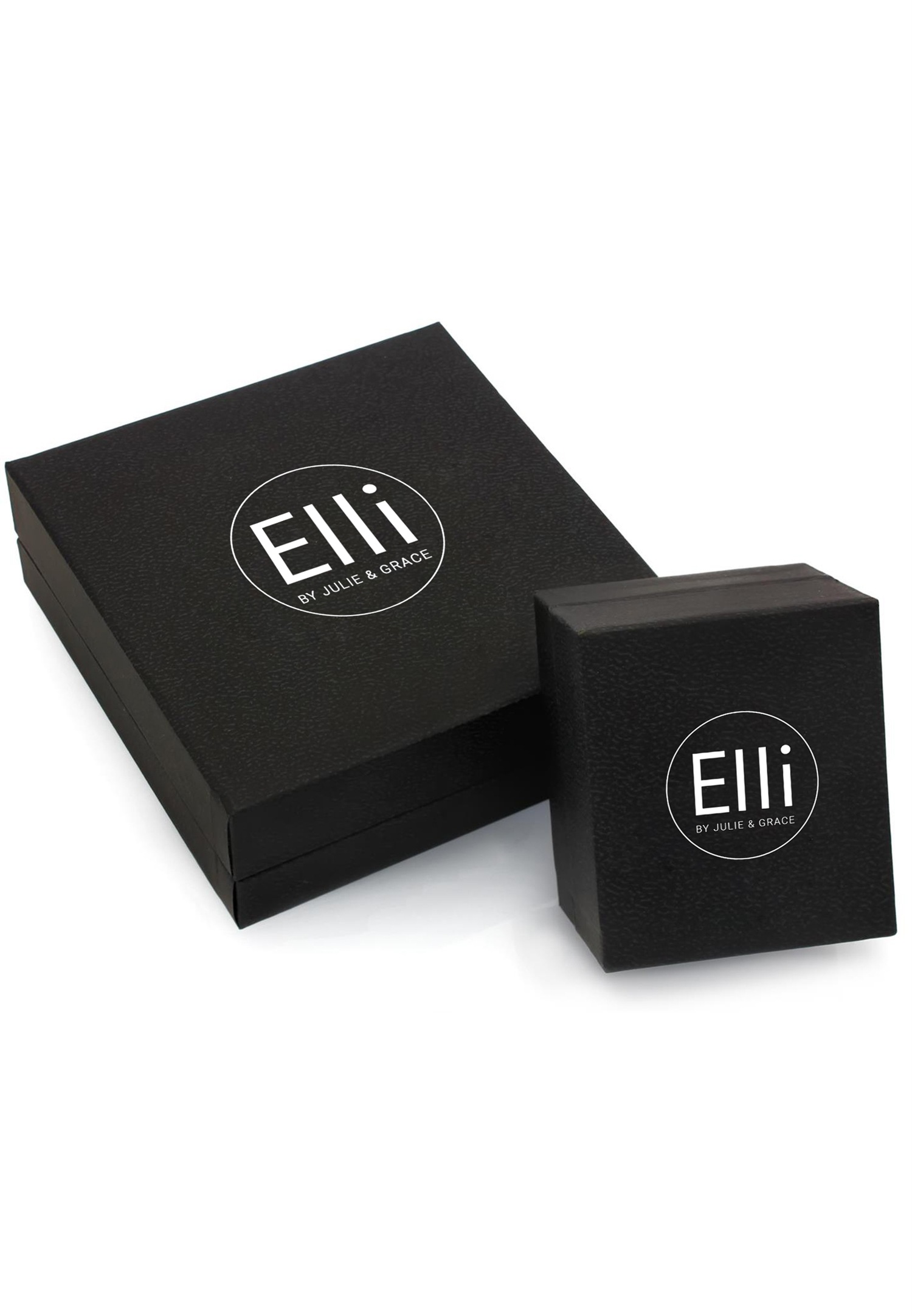 Elli DIAMONDS Élégant Engagement Diamant (0.02 ct.) 925 Argent