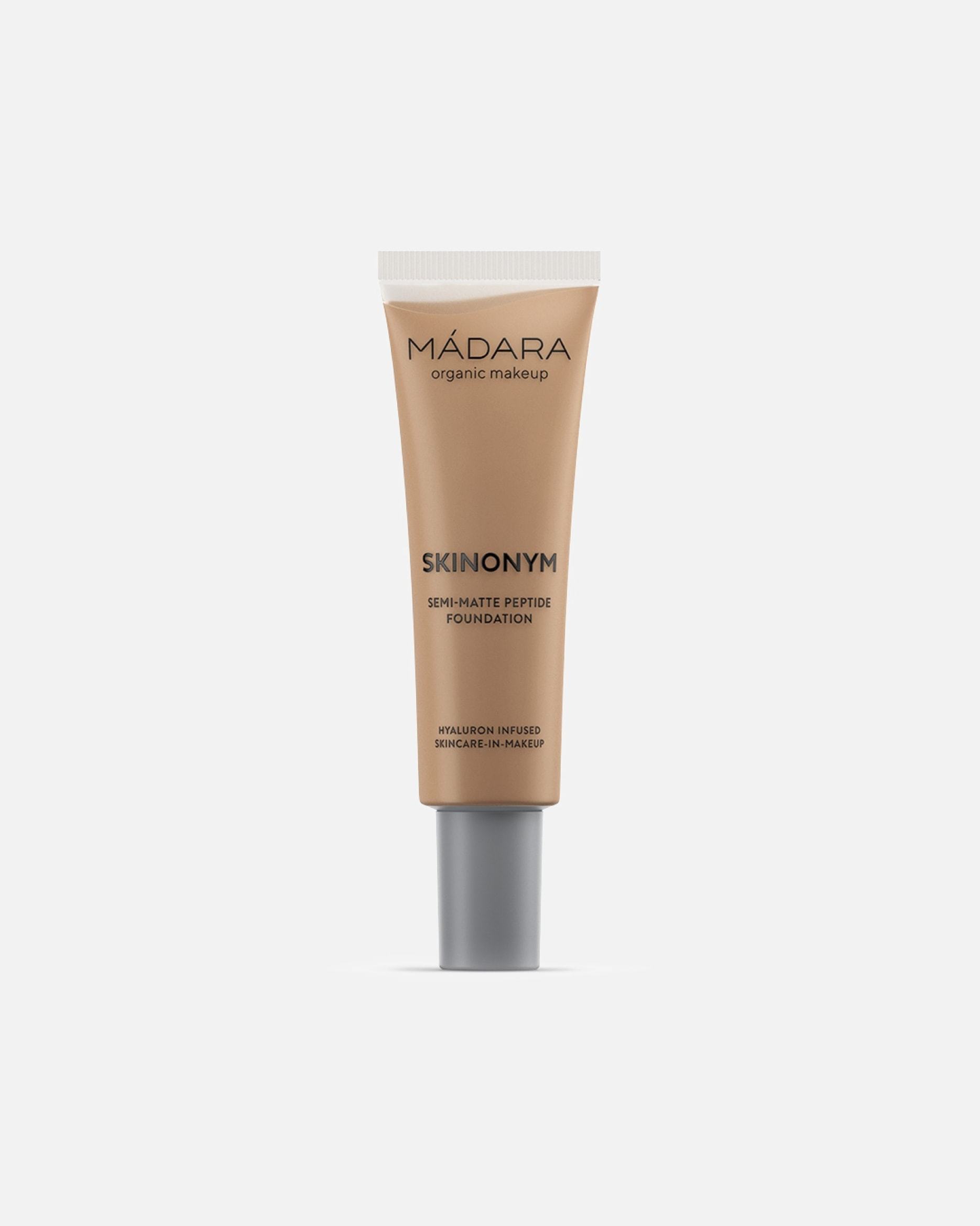 MÁDARA Foundation SKINONYM Semi-Matte Peptide Foundation, Nr. 15 AKMENS - 30 ml