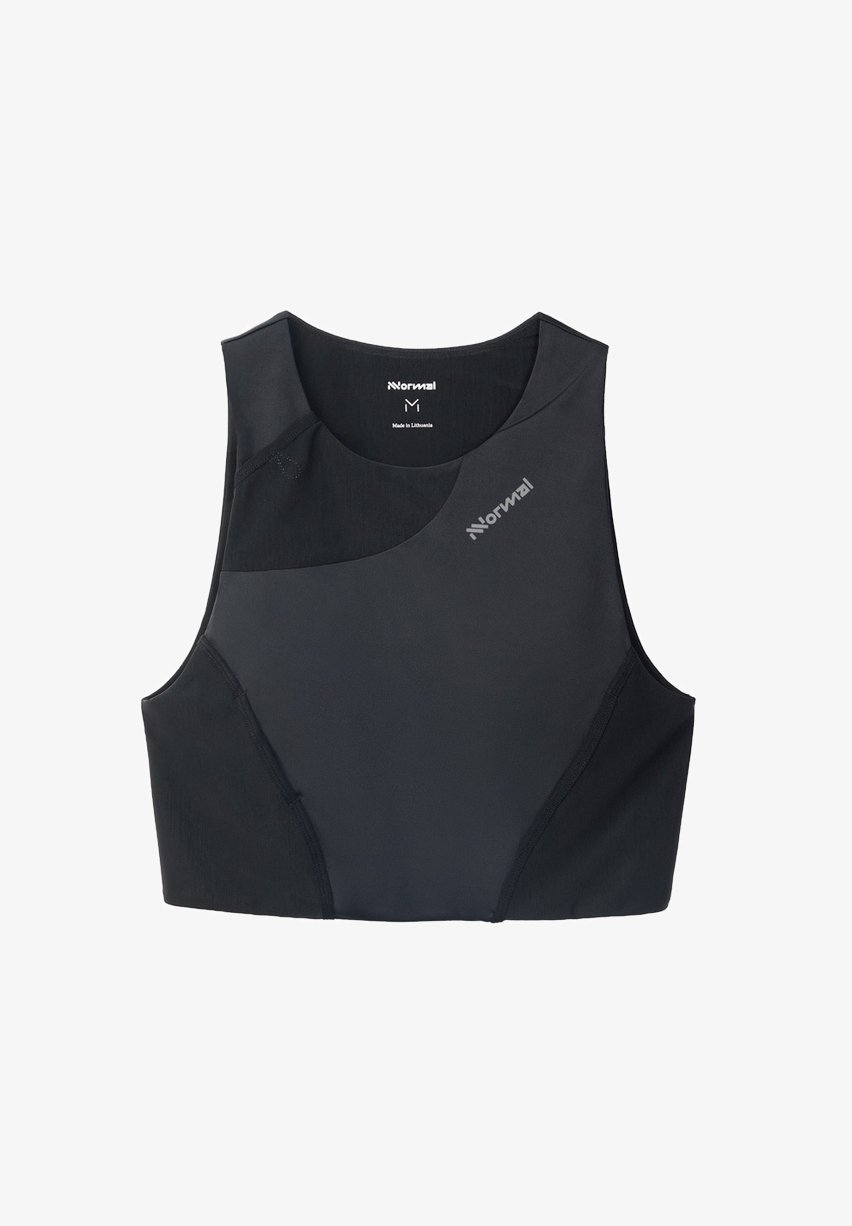 NNormal RACE - Reggiseno sportivo a supporto medio - nero