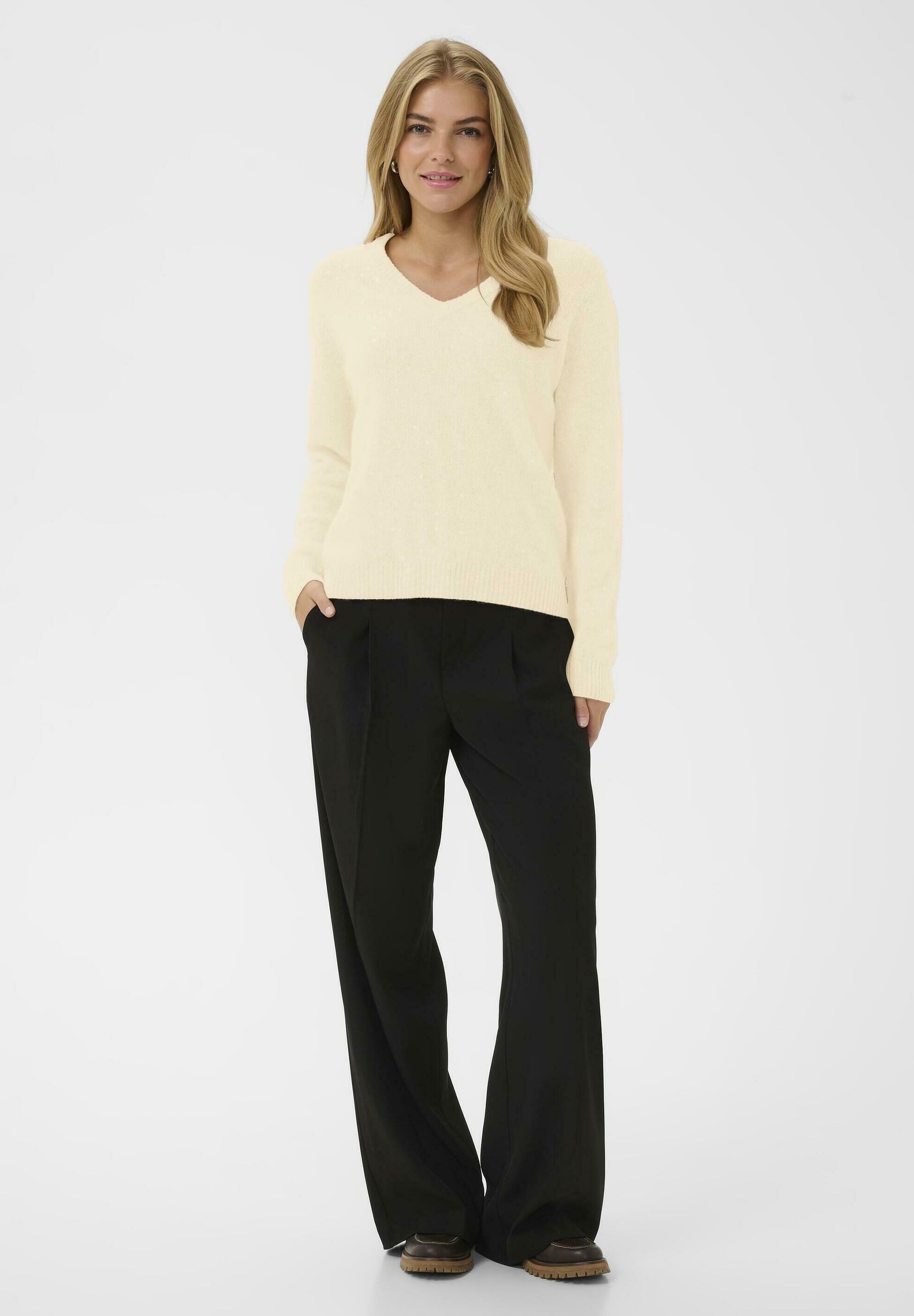 Cultuur ASIMA KATRINA - Jumper - whitecap melange
