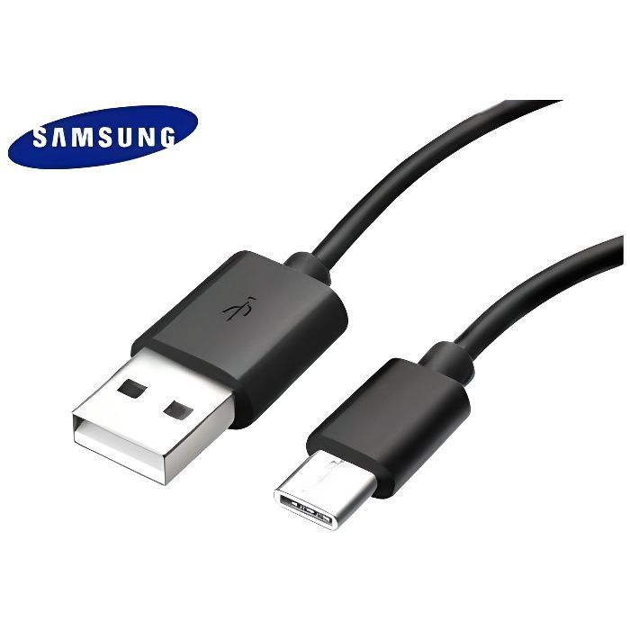 Cable USB tipo C Samsung EP-DG950CBE de 1,20 m, color negro.