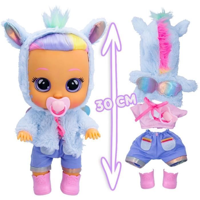 Bambola Cry Babies Dressy Jenna - Bambola che piange con lacrime vere - IMC TOYS