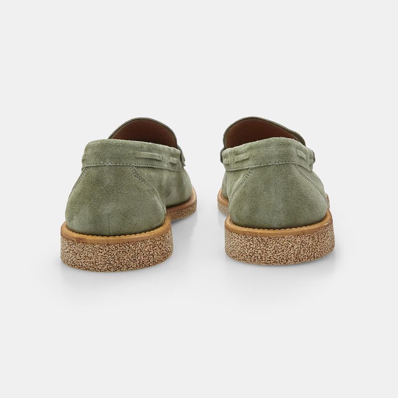 BATA herenloafers van suède