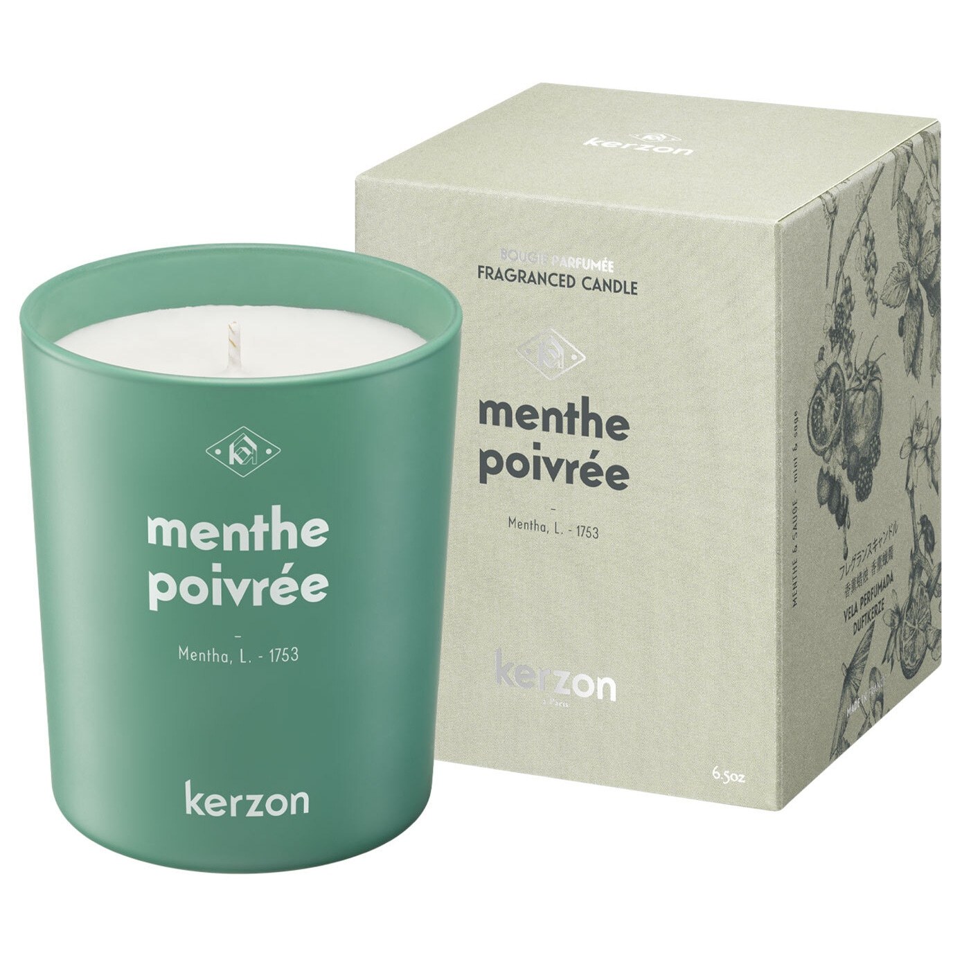 Mirisna svijeća Kerzon Candle – Menthe Poivrée – 190 g
