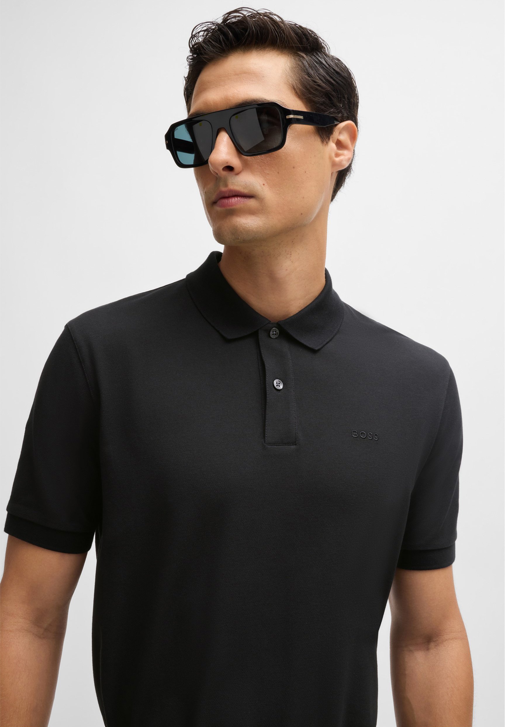 BOSS PALLAS - Poloshirt - zwart