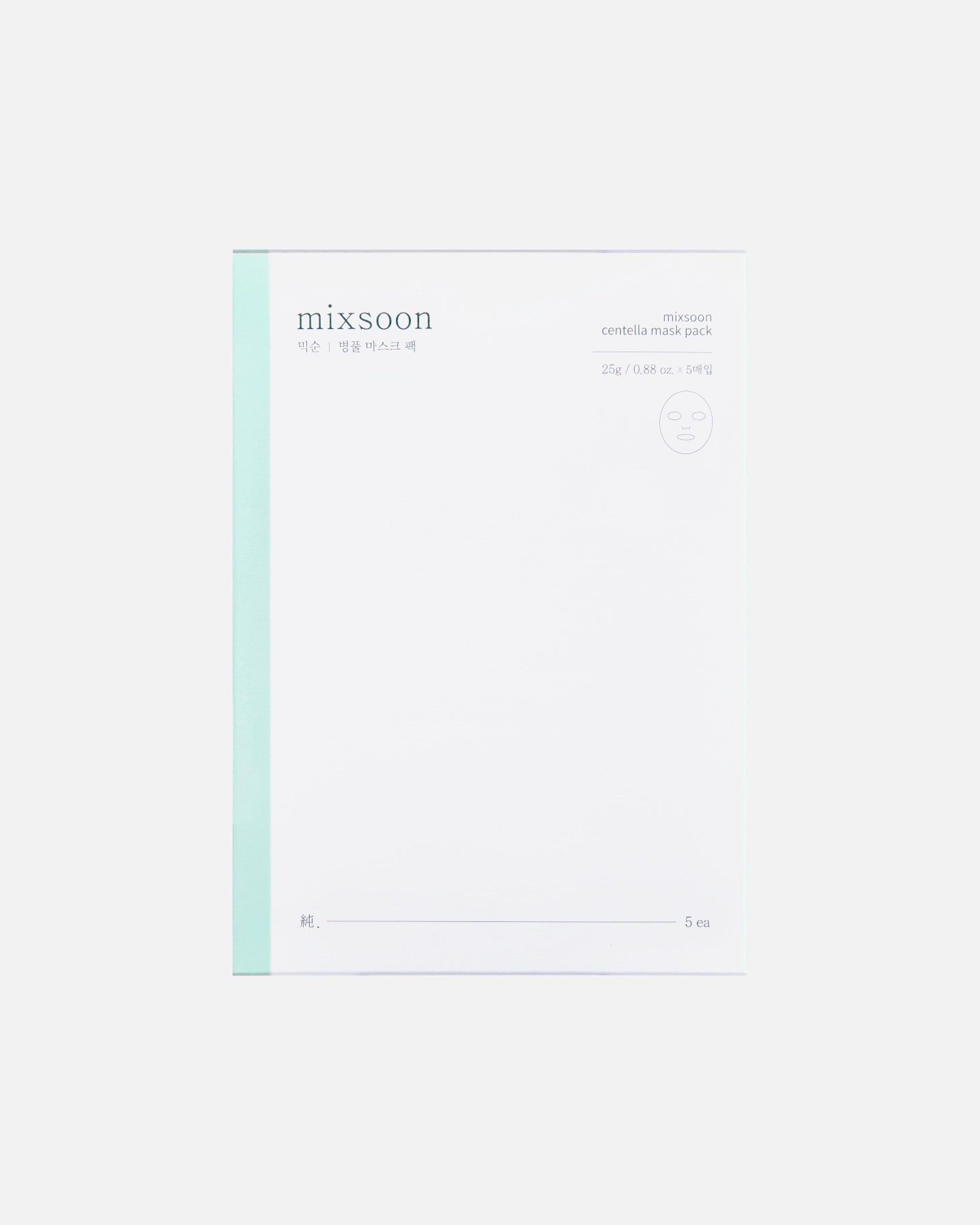 Mixsoon Sheet Mask Centella masku komplekts - 1 gab.