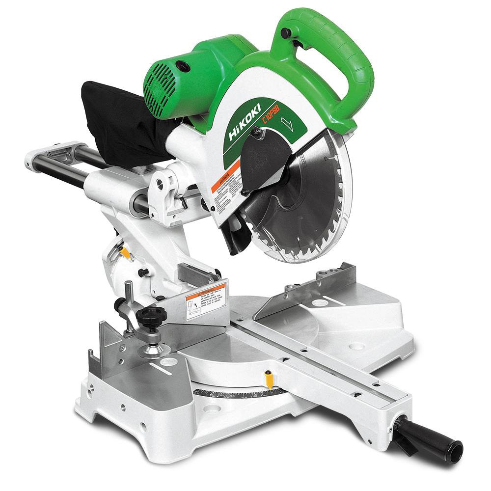 HiKOKI 1450W 255mm Kapp- und Gehrungssäge mit Zugfunktion C10FSB(H1Z)