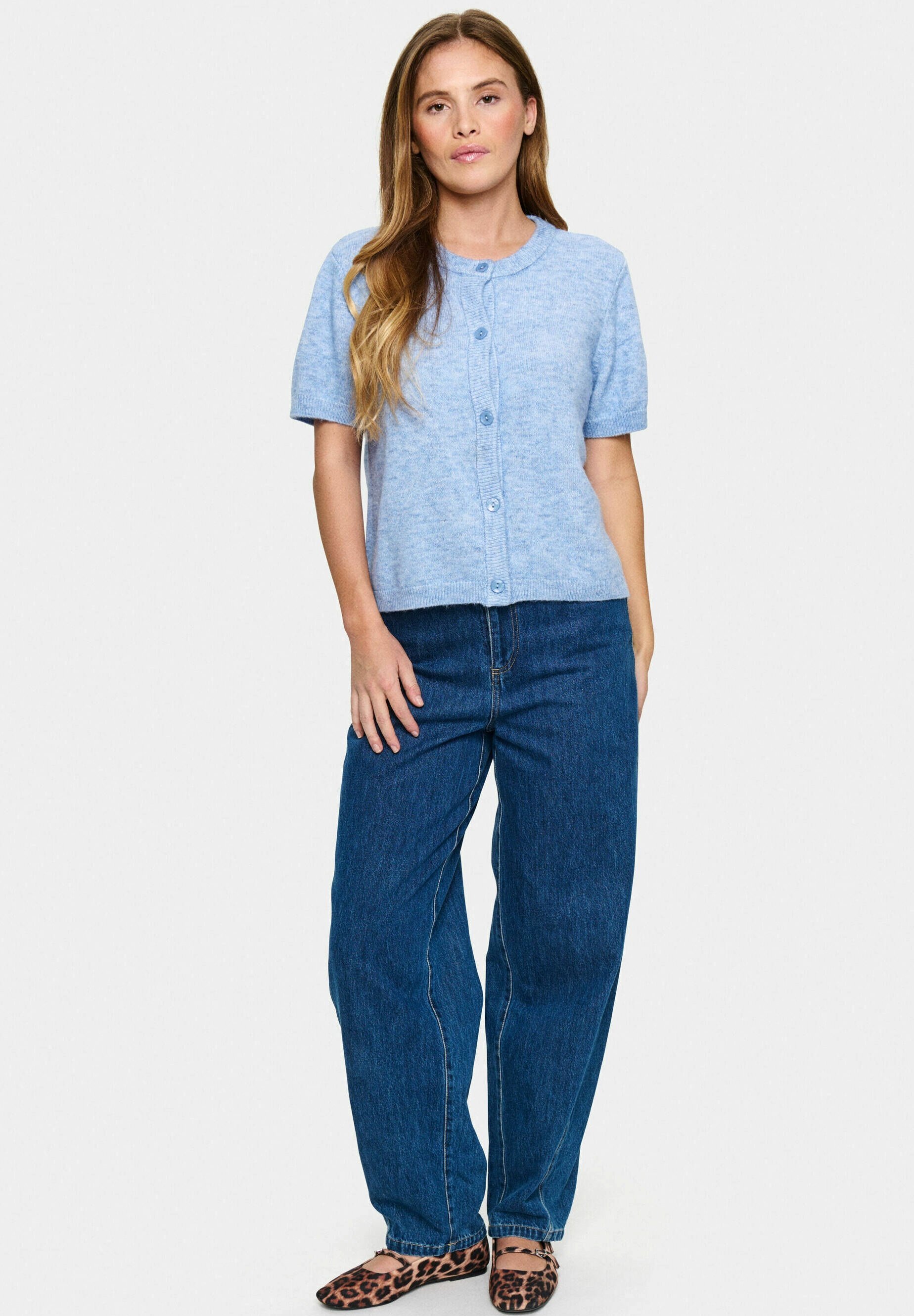 Saint Tropez ZANETT - Cardigan - hydrangea melange