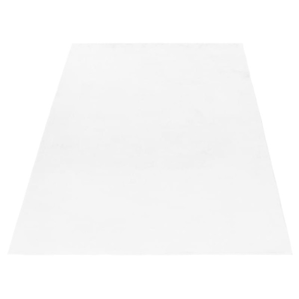 Dywan pluszowy Pouffy biały 60 cm x 110 cm