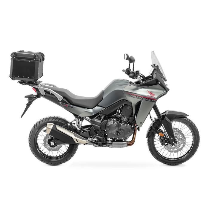 Maleta superior para motocicleta Bagtecs XB55 - Aluminio - 55 litros - Impermeable - Universal