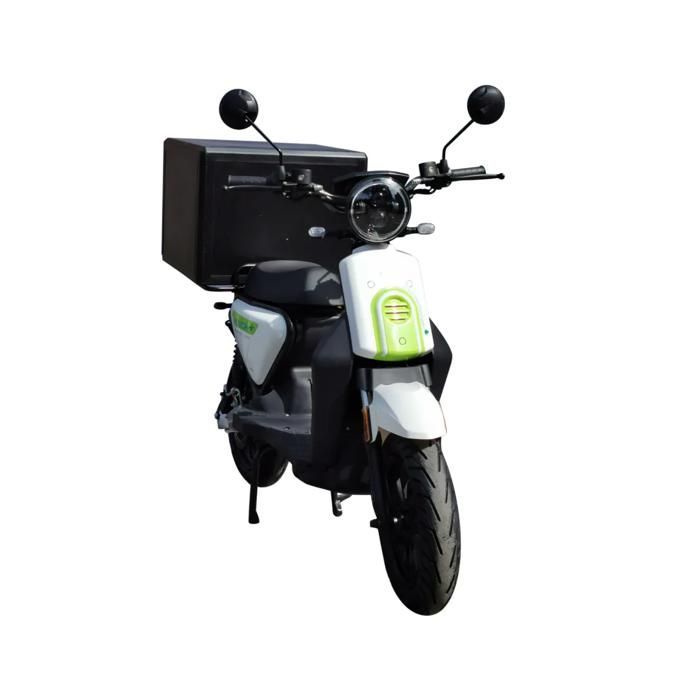 Scooter eléctrico C8S de 125 cc y 5000 W con batería de litio de 72 V y 50 Ah - Autonomía de 120 km - Color: Blanco