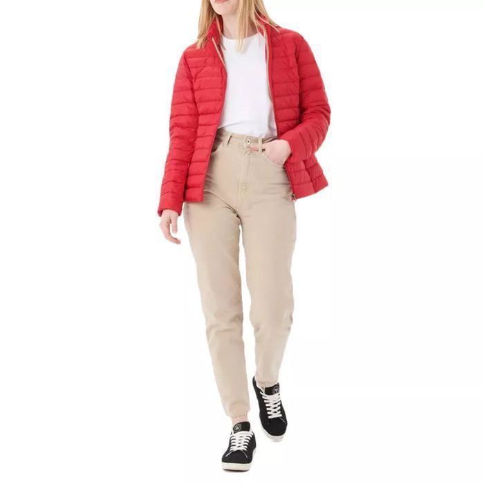 Chaqueta acolchada roja para mujer de Jott Cha