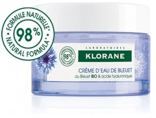 KLORANE Awakening gelinis kremas su rugiagėlių skoniu, 50 ml, skirtas visiems odos tipams
