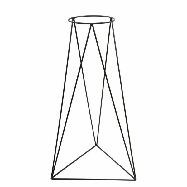 Nowoczesny kwietnik stojący 90 cm czarny LOFT