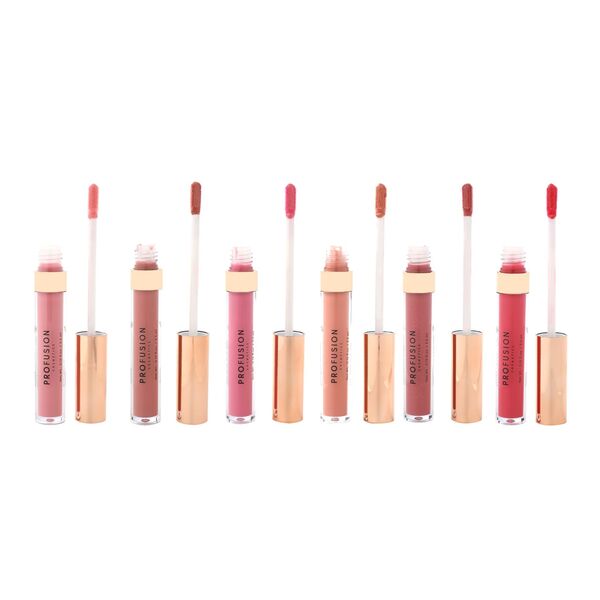 Set de 6 brillos labiales Glossy Pout de Profusion Cosmetics