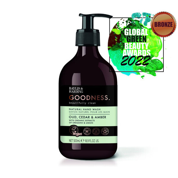 Baylis & Harding Goodness Oud, Ceder & Amber Handzeep