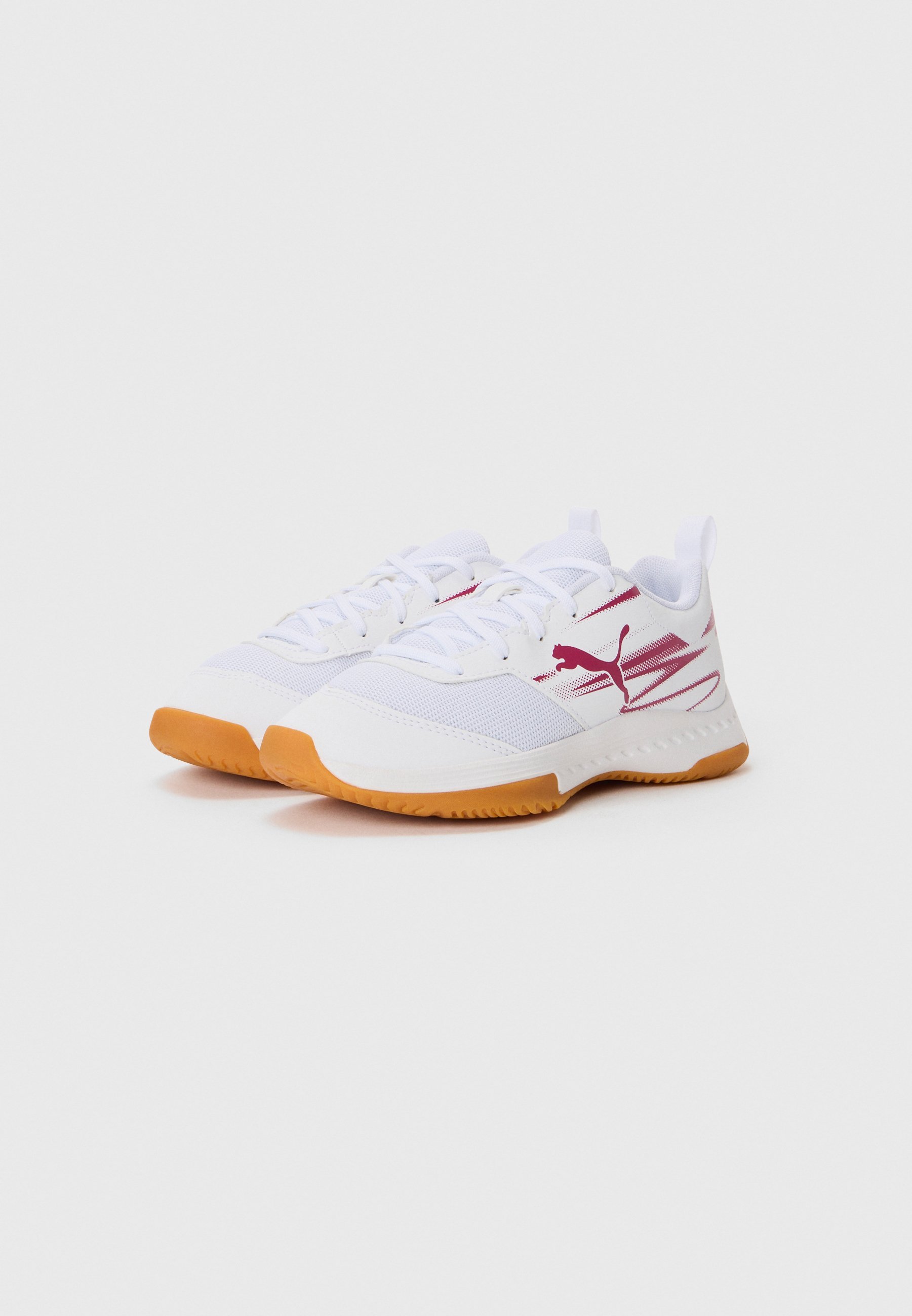 Puma VARION II UNISEX - Håndballsko - hvit/bærfarget