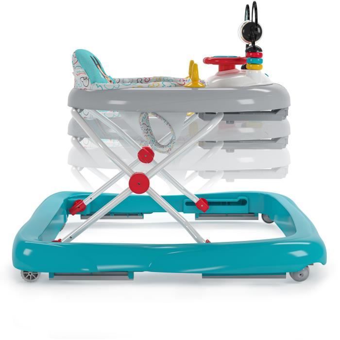 DISNEY BABY - MICKEY - 2-in-1 Convertible and Foldable Baby Walker with Built-in Removable Activity Toy, Baby Gift