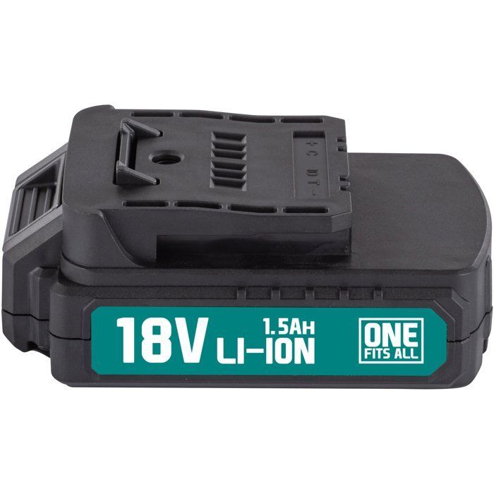 Batterij - POWERPLUS - 1500 mAh - 18 V - 3 LED-indicatoren die de resterende lading weergeven