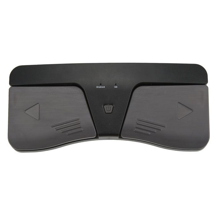 SALALIS - Girapagine musicale wireless, pedale girevole, accessorio in ABS per esibizioni dal vivo