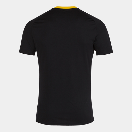 Camiseta Manga Corta Joma Tiger Iii Negro Amarillo