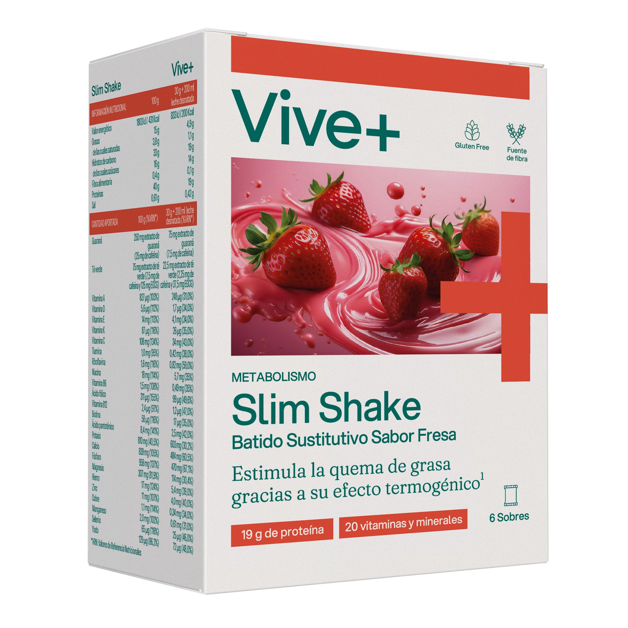Slim Shake Jagoda Kontrola tjelesne težine