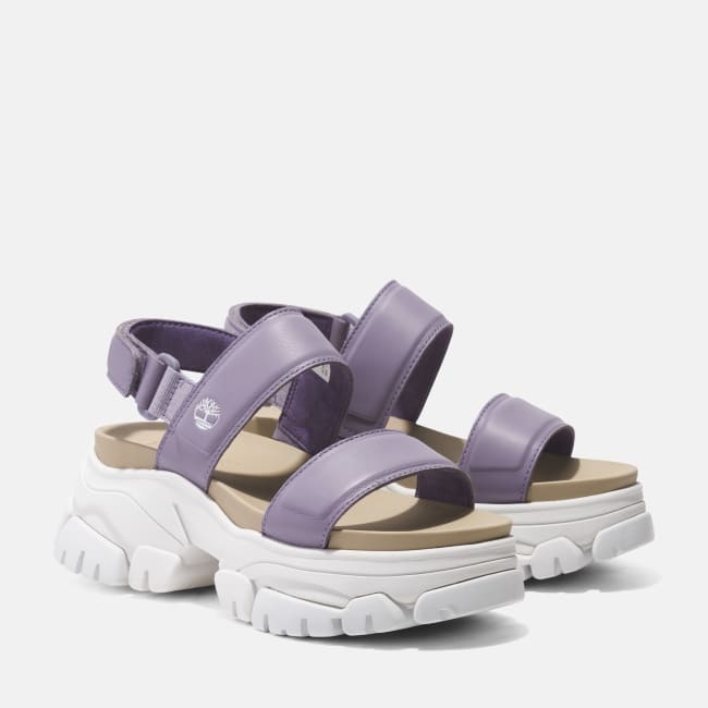 Sandalo a Doppia Fascia Adley Way da Donna in                viola