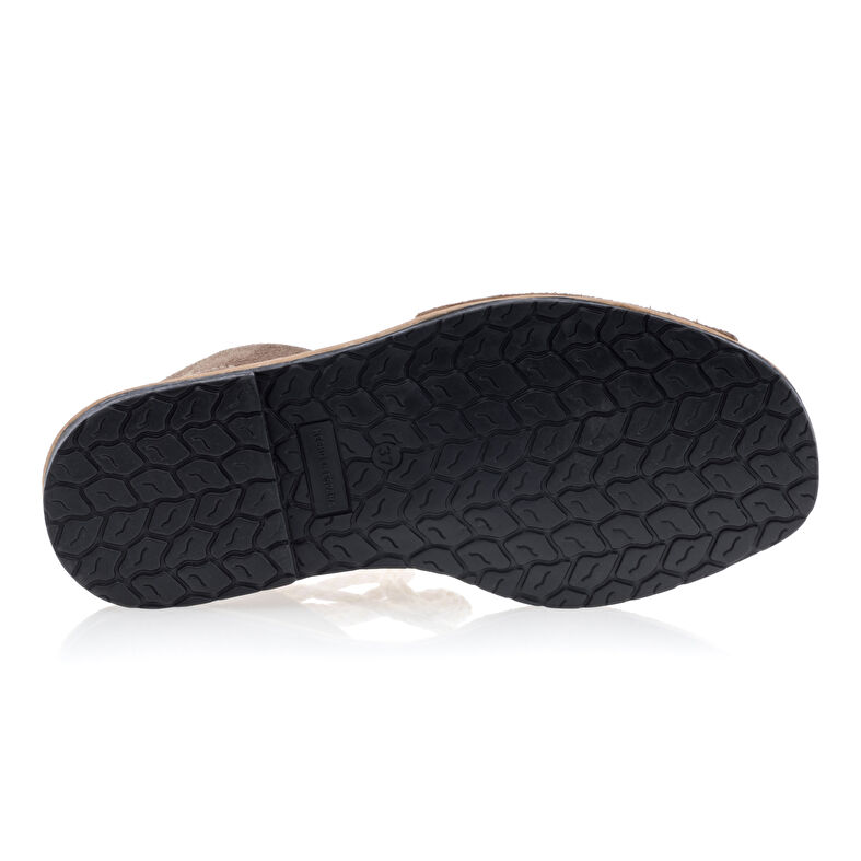 Brune sandaler / sko med åpen tå til dame