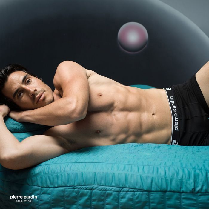 Calzoncillos bóxer Pierrecardin para hombre - Negros (Paquete de 4)