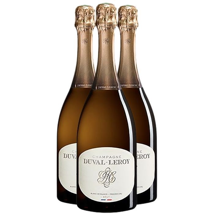 Champagne Duval-Leroy Champagne Premier Cru Blancs de Blancs Prestige Brut 2008 (3x75cl)